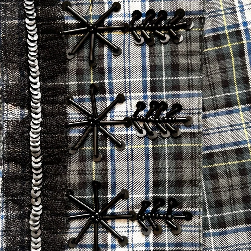 J. Crew Long Sleeve Tartan Plaid Button Down Top